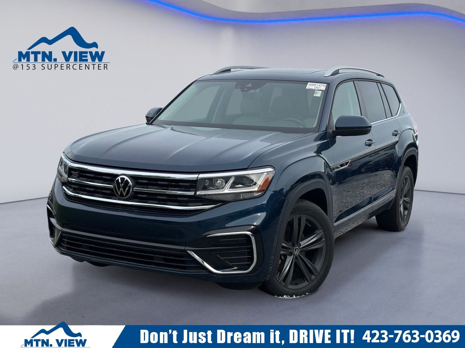 2022 Volkswagen Atlas 3.6L V6 SEL R-Line